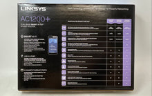 Load image into Gallery viewer, Linksys AC1200+ Dual Band Smart Internet Wi-Fi Gigabit Router Not Tested