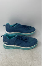 Load image into Gallery viewer, STQ Air Womens Blue Non-Slip Lightweight Lace-Up Low Top Running Shoes Size 8