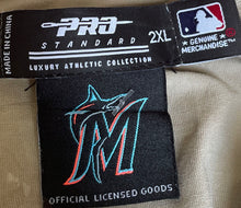 Load image into Gallery viewer, Pro Standard Mens Cream Miami Marlins Baseball-MLB Pullover T-Shirt Size 2XL