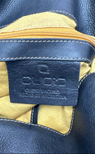 Load image into Gallery viewer, Cuoio Womens Black Leather Single Strap Outer Pockets Flap Over Shoulder Bag