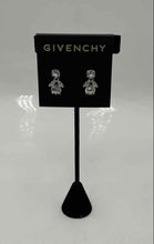 Load image into Gallery viewer, Authentic Givenchy Women's Silver Tone Earring With Crystal Accent and Strass