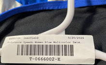 Load image into Gallery viewer, Speedo Womens Blue Multicolor Endurance+ Swimwear One-Piece Swimsuit Size 30