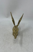 Load image into Gallery viewer, Vintage Gold-Tone Mid-Century Modern Swan Sculpture Figurine w/ Raised Wings