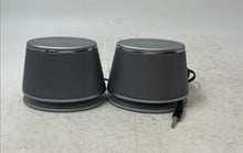 Load image into Gallery viewer, AmazonBasics V620 Gray Stereo 2.0 USB-Powered 2 Pcs Computer Speakers Not Tested