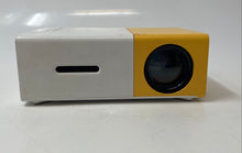 Load image into Gallery viewer, Yellow White LED LCD Home Theater Portable Compact Mini Projector Not Tested