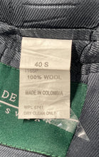 Load image into Gallery viewer, Oscar De La Renta Mens Blue Notch Lapel Single Breasted Two-Button Blazer Sz 40S