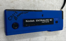 Load image into Gallery viewer, Kodak Ektralite 10 Blue 110-Cartridge Pocket Film Camera In Bag Not Tested
