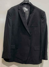 Load image into Gallery viewer, Jos. A. Bank Mens Gray Wool Long Sleeve Two-Button Blazer Size 60/56