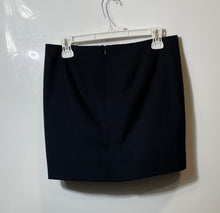 Load image into Gallery viewer, Zara Basic Womens Black Low Rise Back Zip Short Mini Skirt Size Medium