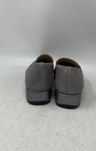 Load image into Gallery viewer, Alex Marie Womens Lynore Silver Square Toe Slip-On Loafer Shoes Size 8.5M