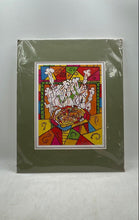 Load image into Gallery viewer, Wine Extravaganza Picture Frame Wall Art Print Signed By Artist Emilio Sauma