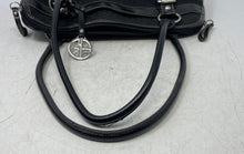 Load image into Gallery viewer, Giani Bernini Womens Black Inner Pockets Double Handle Shoulder Purse