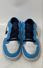 Load image into Gallery viewer, Nike Kids Air Jordan 1 Low Alt BQ6066-144 Blue White Basketball Shoes Size 13.5C