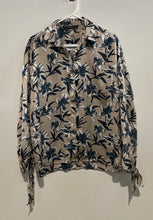 Load image into Gallery viewer, Zara Womens Multicolor Floral Long Sleeve Button Front Blouse Top Size Small