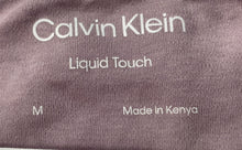 Load image into Gallery viewer, Calvin Klein Mens Purple Cotton Liquid Touch Short Sleeve Polo Shirt Size M