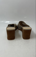 Load image into Gallery viewer, Vince Camuto Womens Jorlila Tan Suede Wedge Heels Slide Sandals Size 8.5 M