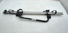 Load image into Gallery viewer, Mercedes-Benz Silver Black Genuine Pair OEM Adjustable Bicycle Roof Racks