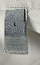 Load image into Gallery viewer, Armani Collezioni Mens White Long Sleeve Collared Button-Up Shirt Size L