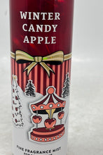 Load image into Gallery viewer, Bath And Body Works Winter Candy Apple Fine Fragrance Mist Red 8 Oz 236 Ml Spray