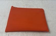 Load image into Gallery viewer, Lacoste Womens Orange Turkish Airlines Zip Top Lined Amenity Travel Pouch Wallet