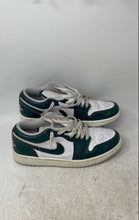 Load image into Gallery viewer, Nike Mens Air Jordan 1 Low SE FQ7687-300 Green White Lace-Up Sneakers Shoes Sz 8