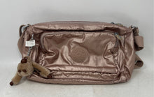 Load image into Gallery viewer, Kipling Womens Pink Adjustable Strap Monkey Charm Zip Top Crossbody Handbag
