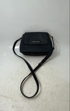 Load image into Gallery viewer, Michael Kors Womens Black Inner Pocket Adjustable Strap Crossbody Purse