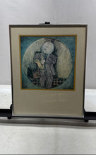 Load image into Gallery viewer, Framed Art Print Little Musician Solo By Bolivian Artist Graciela Rodo Boulanger