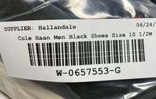 Load image into Gallery viewer, Cole Haan Mens Grand Crosscourt Black Low Top Lace-Up Sneaker Shoes Size 10.5M