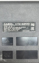 Load image into Gallery viewer, Casio CTK-6200 Portable Digital Piano Electronic Keyboard Not Tested