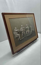 Load image into Gallery viewer, Vintage 1976 Siegbert Reinhard Rehearsal Framed Print String Music Quartet