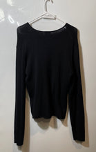 Load image into Gallery viewer, INC International Concepts Womens Black Long Sleeve Pullover Sweater Size M