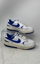Load image into Gallery viewer, Nike Womens Gamma Force DX9176-101 White Blue Lace-Up Sneaker Shoes Size 7.5