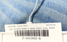 Load image into Gallery viewer, Signature By Levi Strauss & Co. Womens Blue Mid Rise Skinny Jeans W33xL28 W/Tag