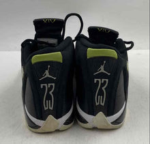 Load image into Gallery viewer, Authentic Nike Mens Air Jordan 14 487471-005 Black Lace-Up Sneaker Shoes Size 8