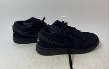 Load image into Gallery viewer, Nike Kids Air Jordan 1 Low Black Lace-Up Round Toe Sneaker Shoes Size 6.5Y