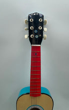 Load image into Gallery viewer, KidKraft Kids Blue Red Lil Symphony Wooden Acoustic Guitar Instrument Toy