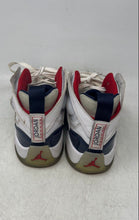 Load image into Gallery viewer, Nike Boys Air Jordan Jumpman Two Trey White Blue Red Sneakers Shoes Size 4.5Y