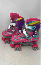 Load image into Gallery viewer, Roller Derby Kids 17122 Pink Unicorn 2-In-1 Roller And Inline Skates Size 3-6
