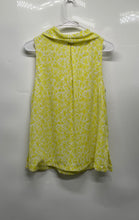 Load image into Gallery viewer, Vince Camuto Womens Green White Abstract Sleeveless Pullover Blouse Top Size M