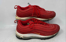 Load image into Gallery viewer, Nike Mens Air Max 97 Red Round Toe Low Top Lace-Up Sneaker Shoes Size 9.5