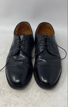 Load image into Gallery viewer, Allen Edmonds Mens Black Leather Cap Toe Lace-Up Oxford Dress Shoes Size 9 D