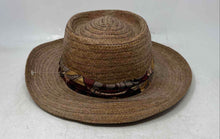 Load image into Gallery viewer, The Scala Collection Womens Brown Woven Wide Brim Fedora Hat Size X-Large