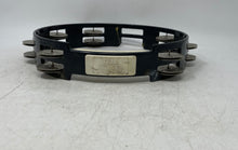 Load image into Gallery viewer, True Colors By Rhythm Tech Black Handheld Tambourine With Metal Jingles