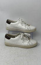 Load image into Gallery viewer, Michael Kors Womens Keaton White Brown Low Top Lace-Up Sneakers Shoes Size 9.5M