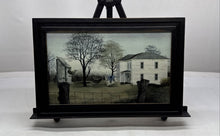 Load image into Gallery viewer, Spring Cleaning Framed Landscape Farmhouse Trees House Paint Art By Billy Jacobs