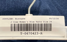 Load image into Gallery viewer, J.Crew Womens Blue Denim 5-Pocket Design Button Front Skinny Jeans Size 24