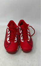 Load image into Gallery viewer, Nike Boys Vapor Edge Shark 2 DH5089-600 Red White Football Cleats Size 2Y