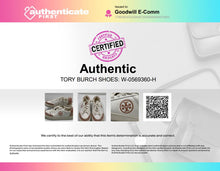 Load image into Gallery viewer, Authentic Tory Burch Womens Bari Nappa White Pink Sneakers Shoes Size 7 M