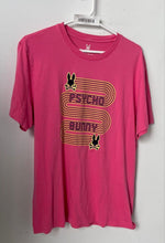 Load image into Gallery viewer, Psycho Bunny Womens Pink Short Sleeve Crew Neck Pullover T-Shirt Size 6